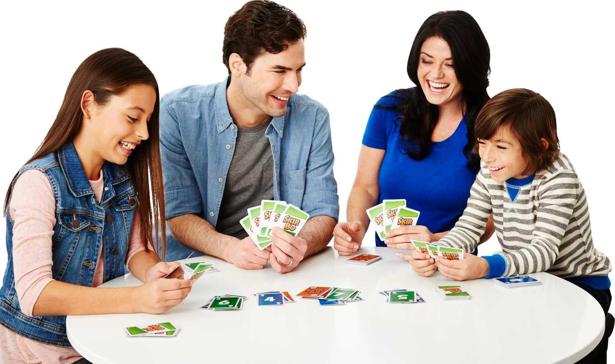 Foto 3 pulgar | Juego De Cartas Mattel Games Skip-bo Para Niños, Adultos Y Familiares - Venta Internacional.