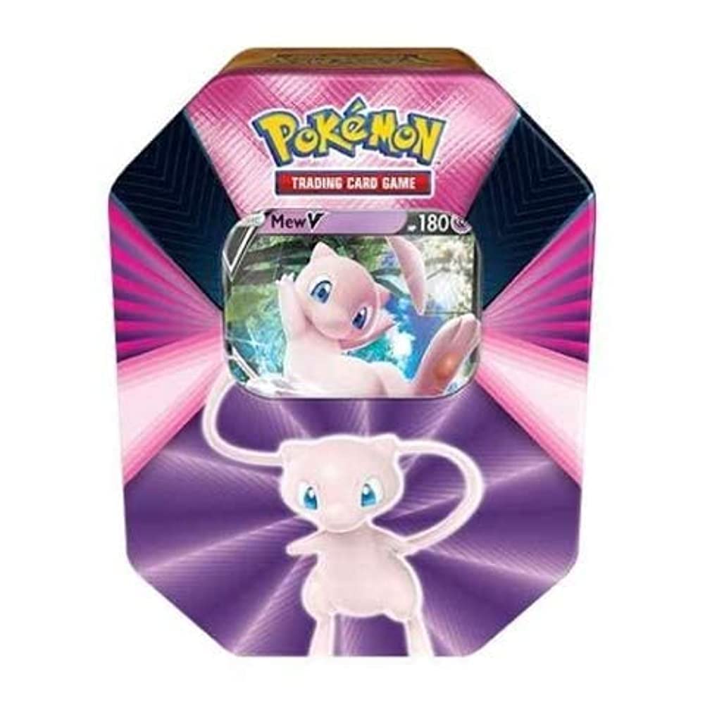 Foto 1 | Pokémon Tcg Collector Tin V Forces Mew V Con 4 Paquetes De Refuerzo - Venta Internacional.