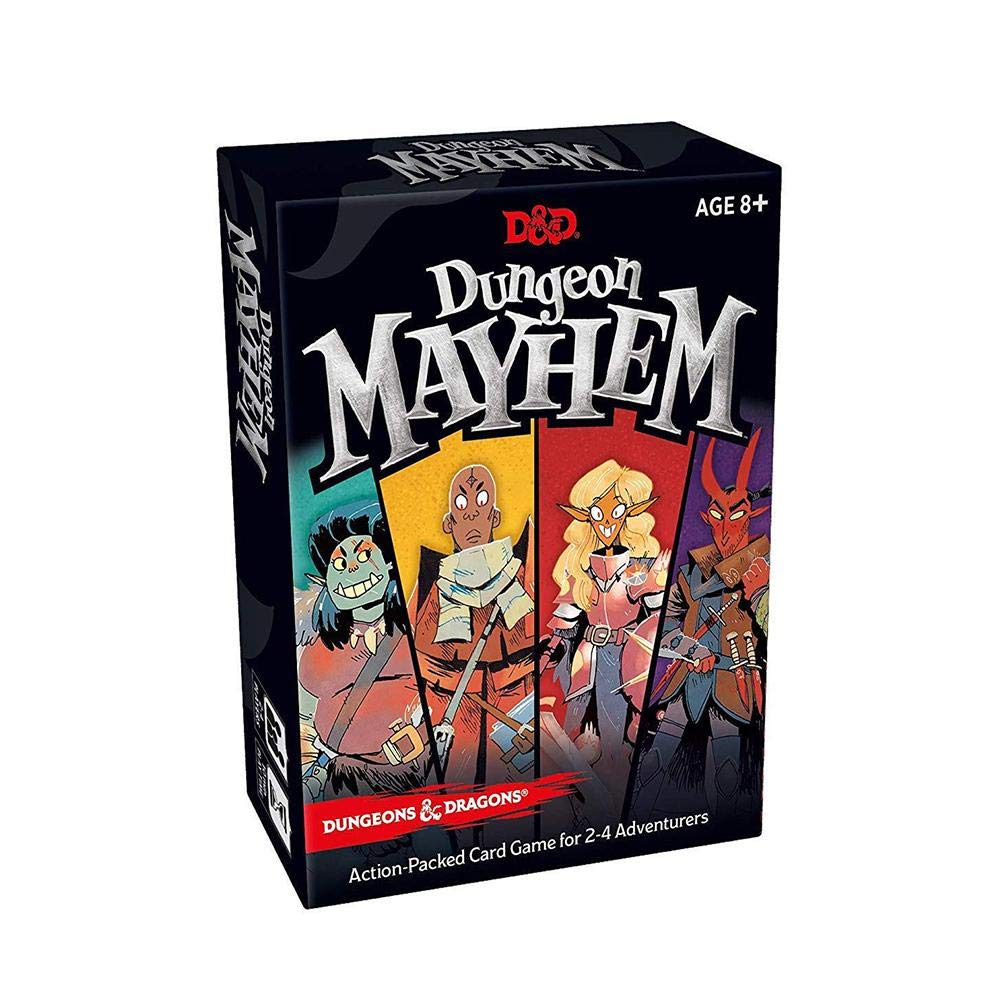 Juego De Cartas Dungeons & Dragons Dungeon Mayhem 2-4 Jugadores - Venta Internacional.