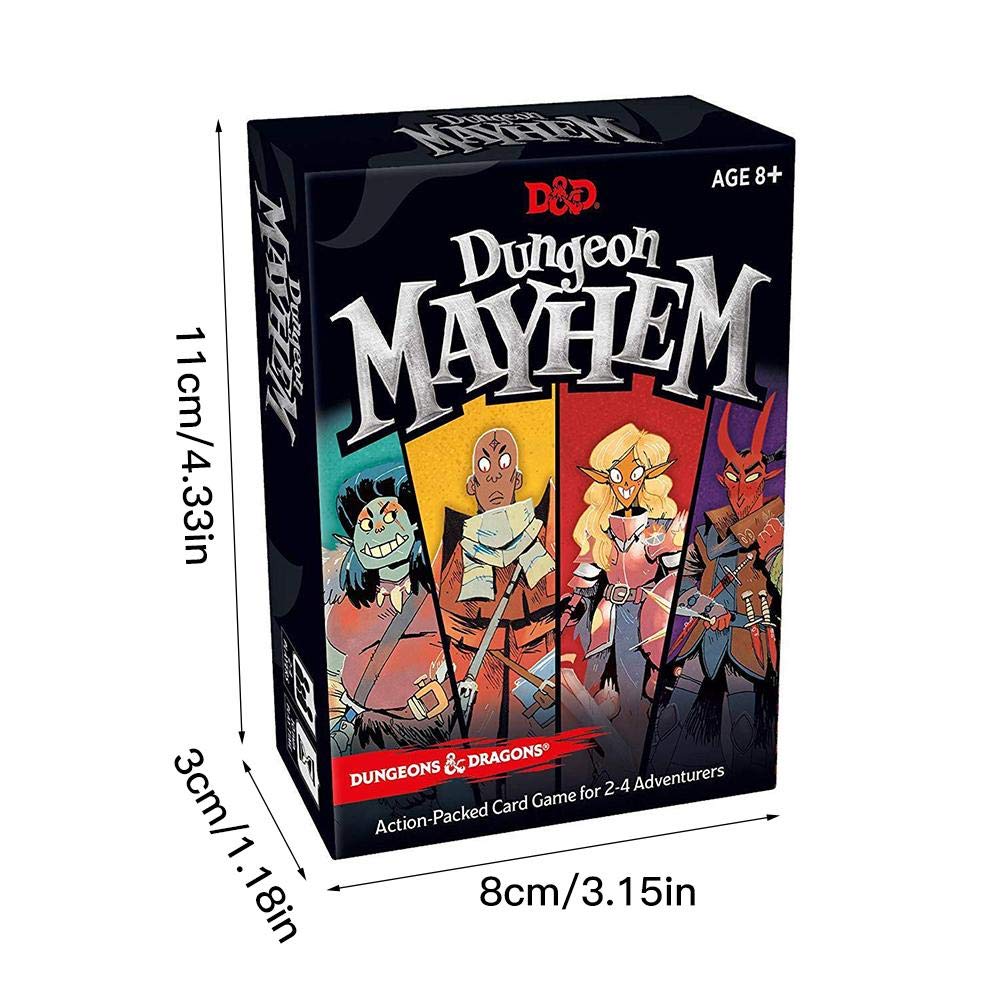 Foto 7 pulgar | Juego De Cartas Dungeons & Dragons Dungeon Mayhem 2-4 Jugadores - Venta Internacional.