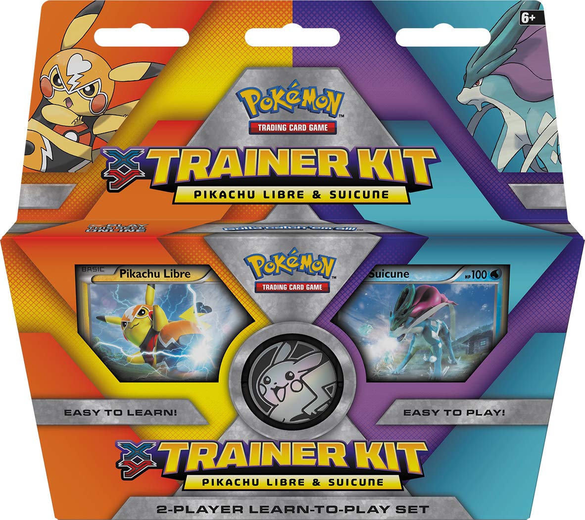 Juego De Cartas Pokémon Tcg Xy Trainer Kit Pikachu Libre Suicune - Venta Internacional.