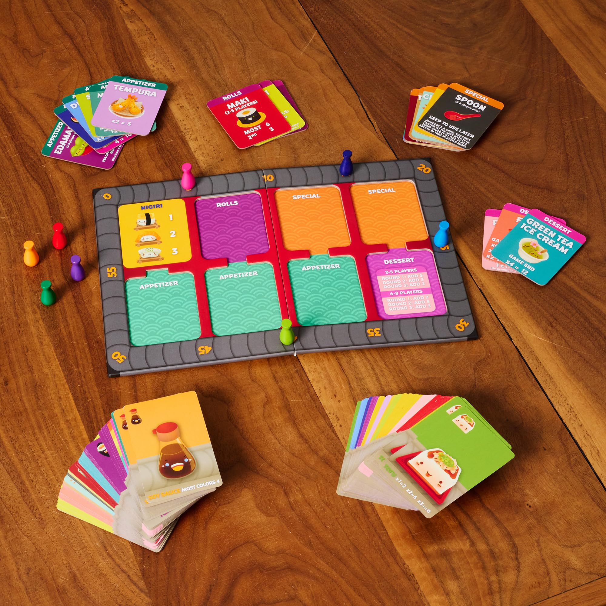 Foto 6 | Juego de Cartas Gamewright Sushi Go Party-Venta Internacional