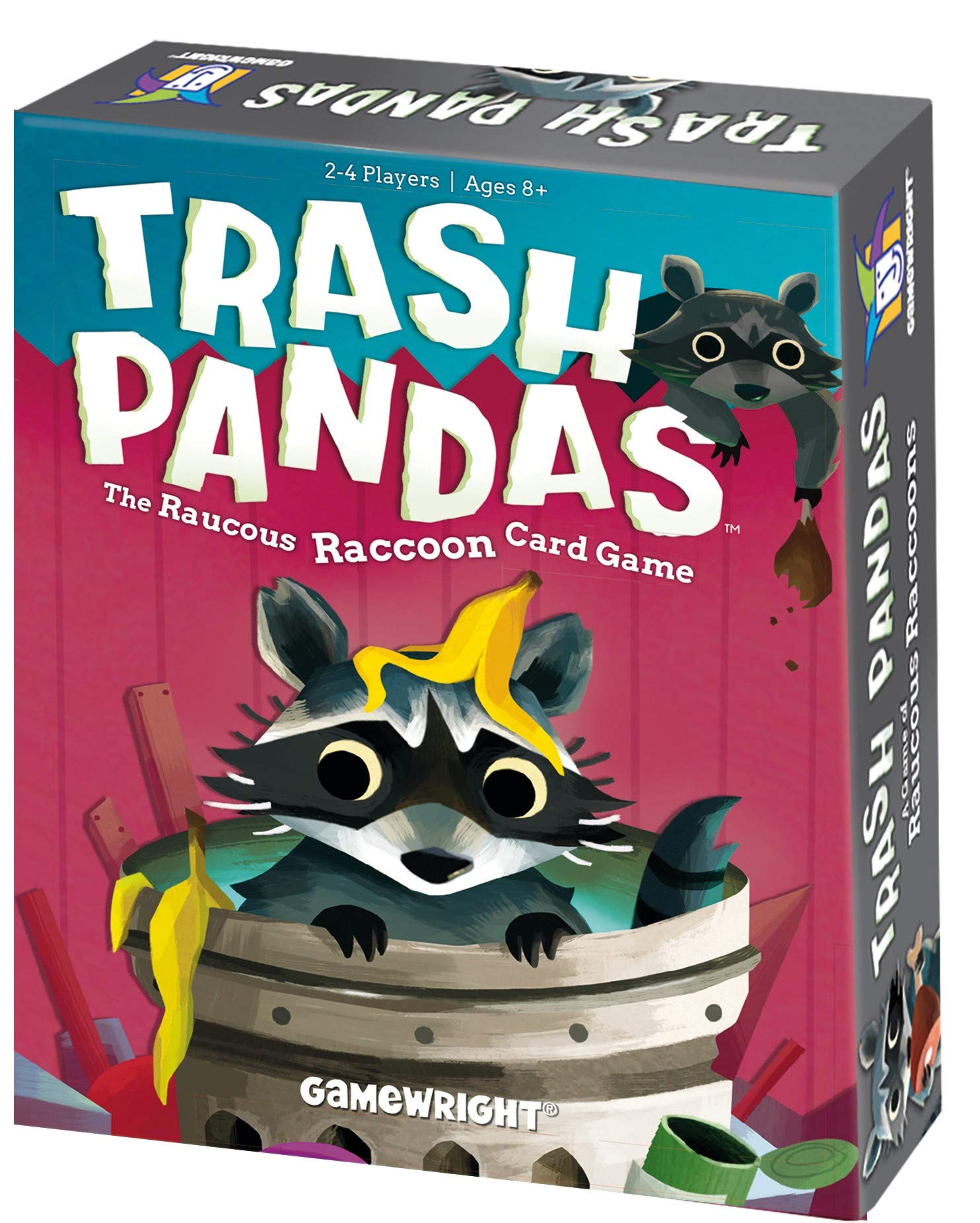 Foto 3 pulgar | Juego De Cartas Gamewright Trash Pandas The Raucous Raccoon Con 54 Cartas - Venta Internacional