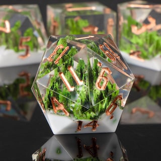 Foto 5 | Juego De Dados Kerwellsi Sharp Edge Resin Dnd Dungeons Dragons - Venta Internacional.