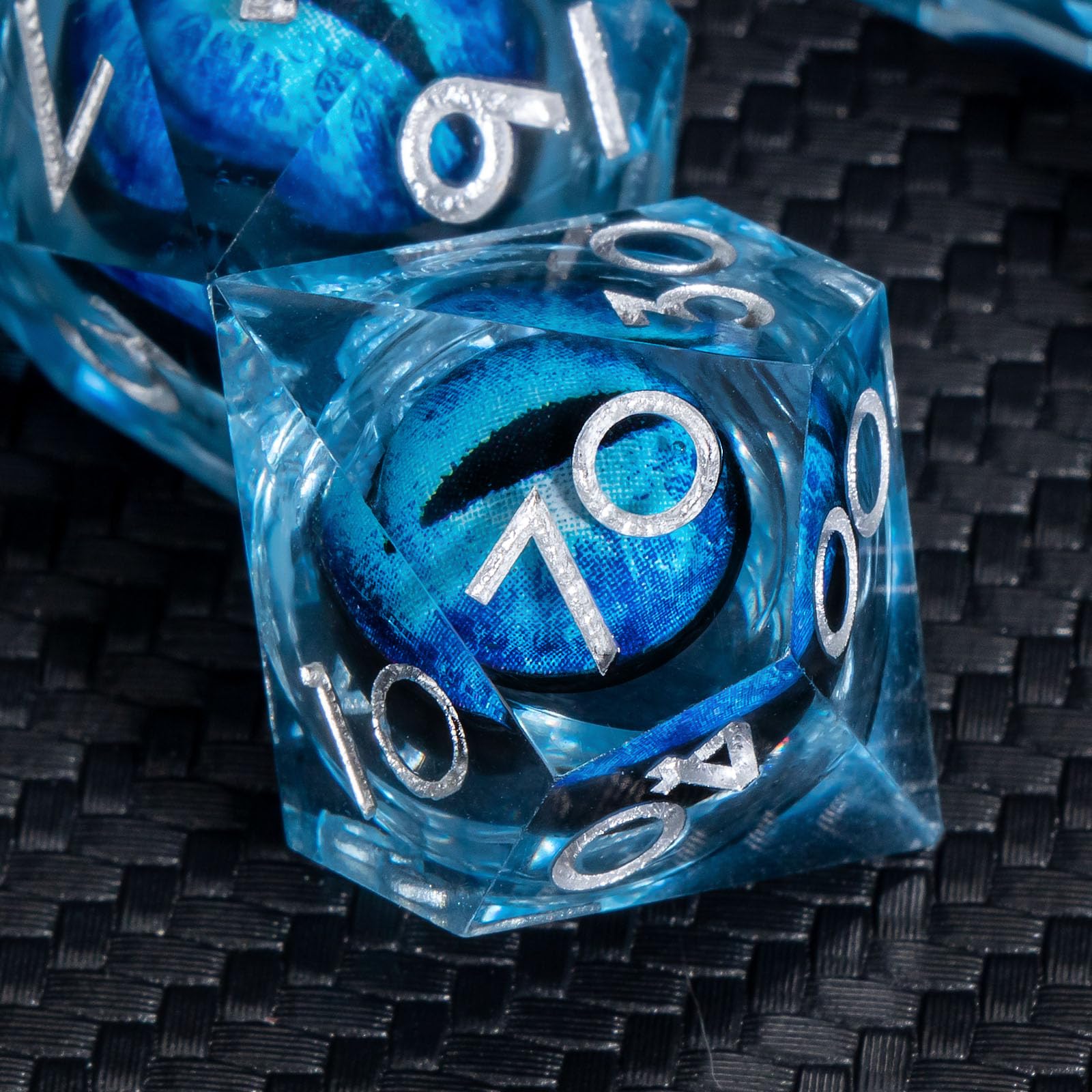 Foto 4 | Juego De Dados Dnd Kerwellsi Beholder's Eye De 7 Piezas Con Caja De Regalo - Venta Internacional.
