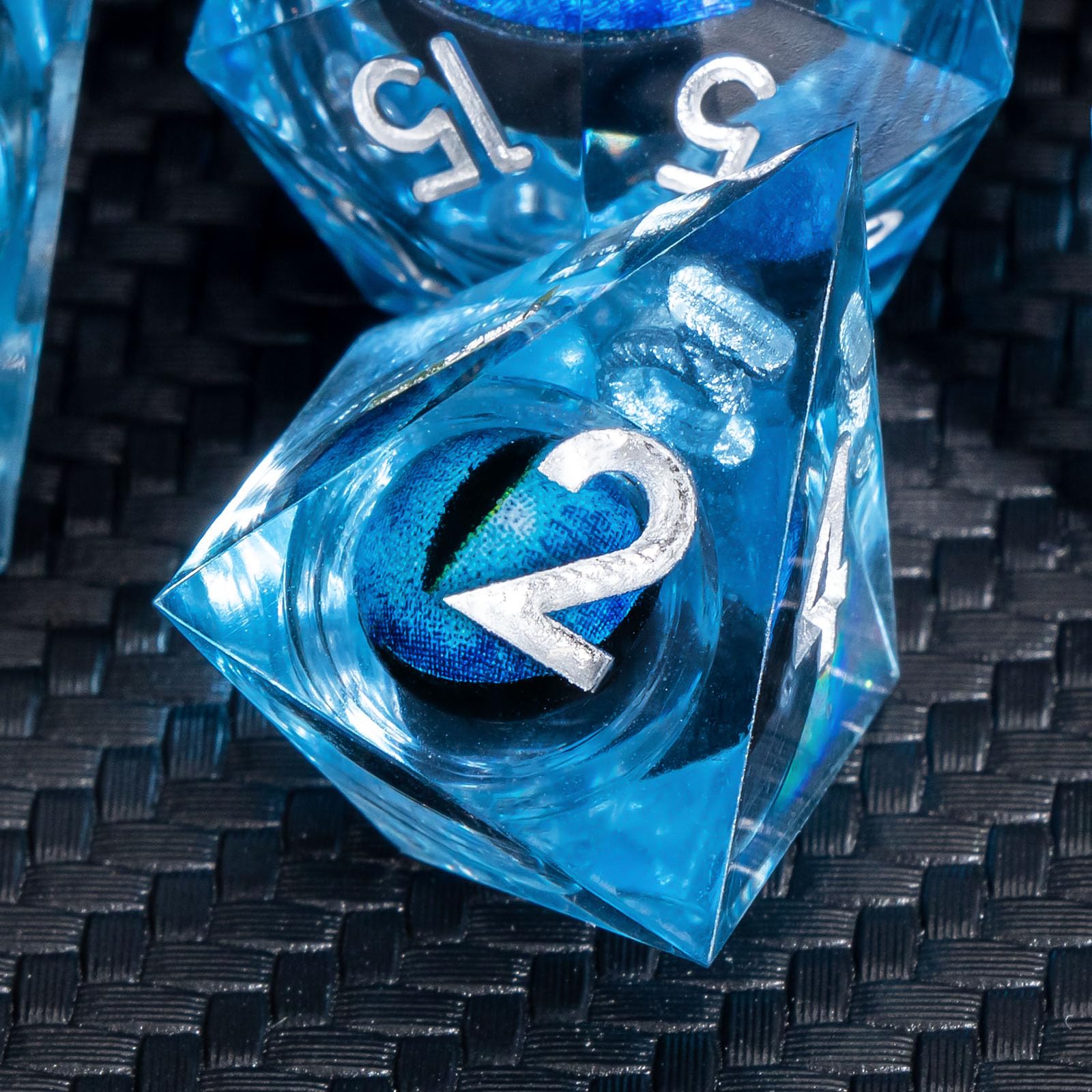 Foto 6 pulgar | Juego De Dados Dnd Kerwellsi Beholder's Eye De 7 Piezas Con Caja De Regalo - Venta Internacional.
