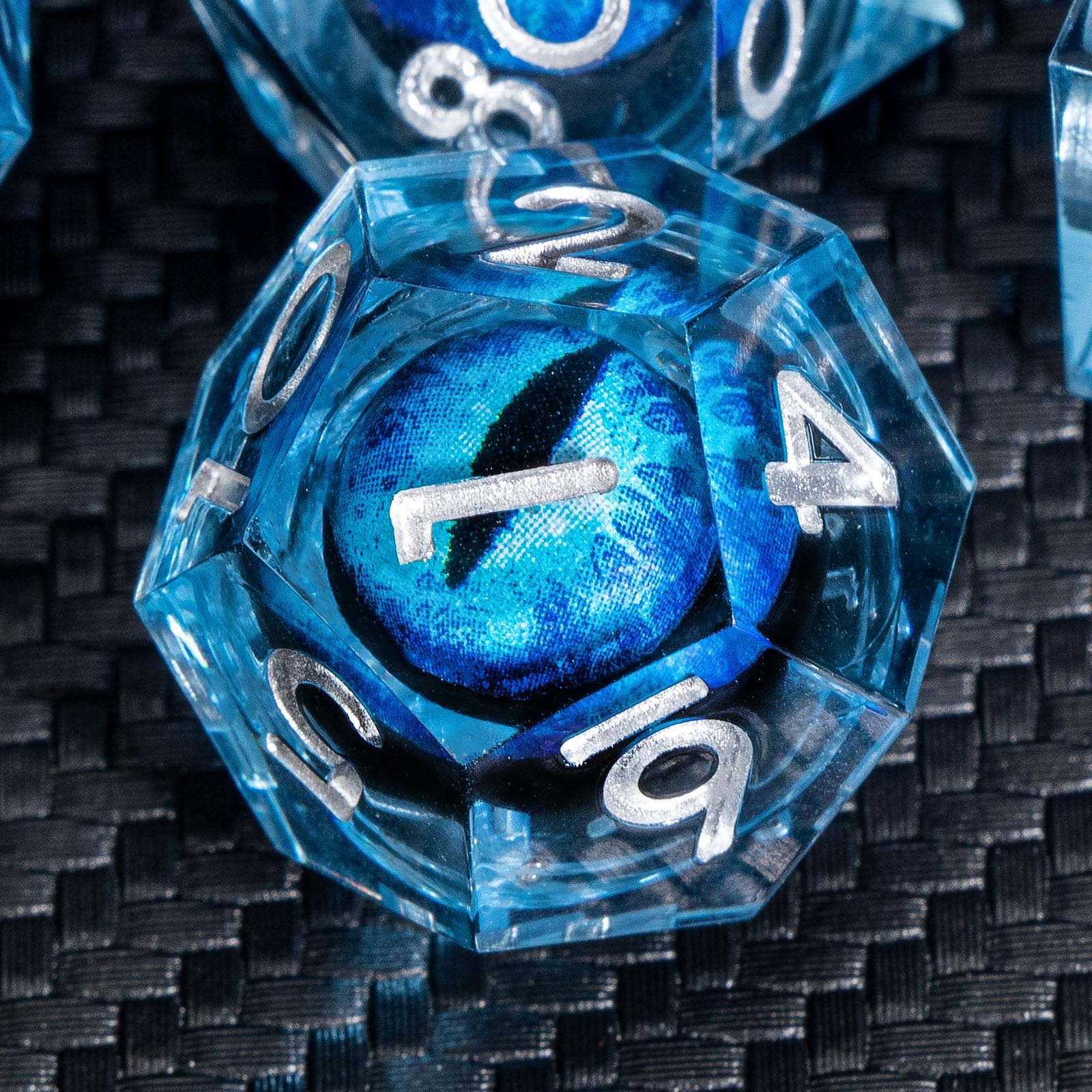 Foto 8 pulgar | Juego De Dados Dnd Kerwellsi Beholder's Eye De 7 Piezas Con Caja De Regalo - Venta Internacional.