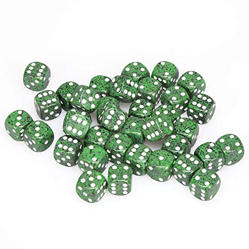 Foto 3 pulgar | Juego de Dados Chessex D&D de Plástico Moteado 12 mm 36 Dados- Venta Internacional