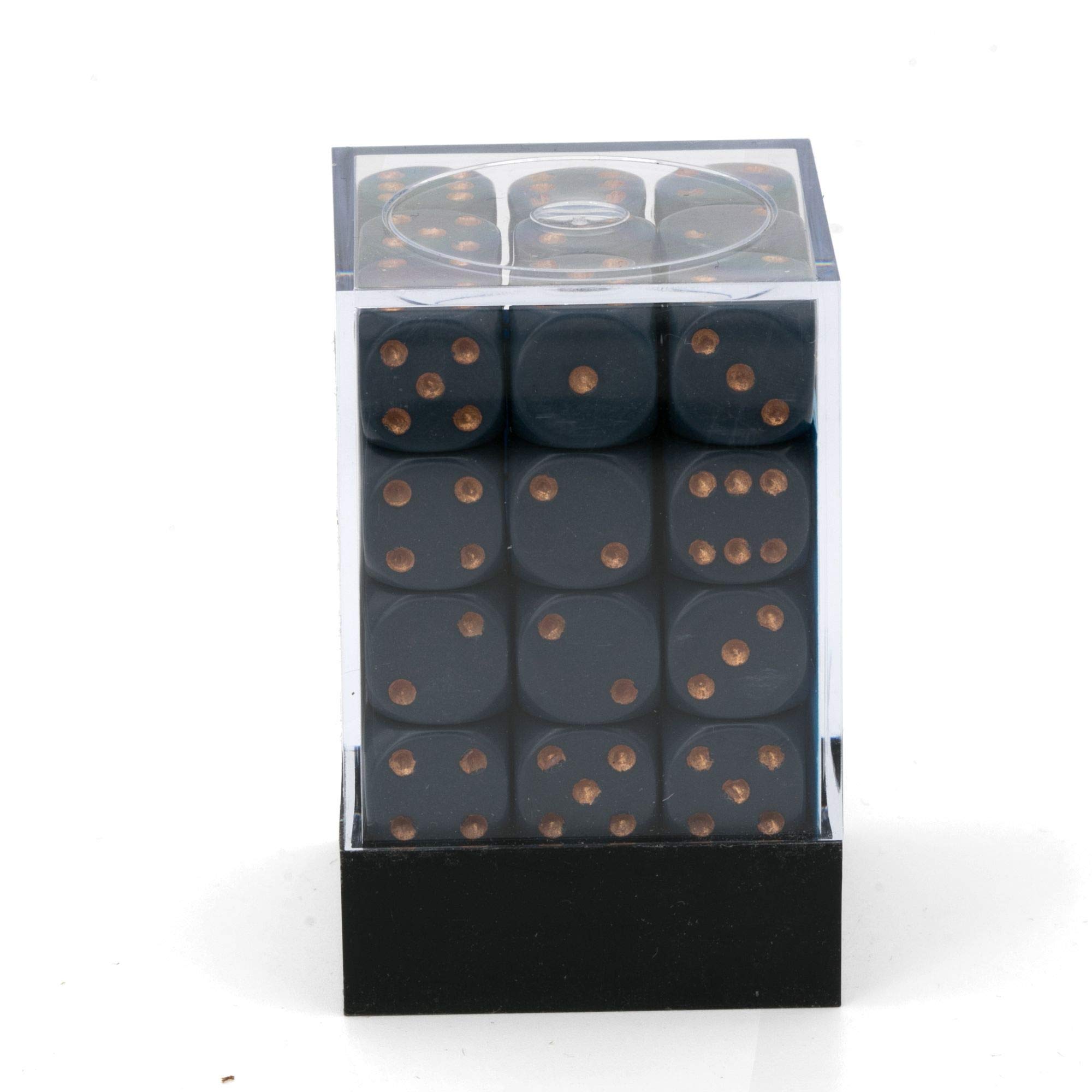 Foto 4 pulgar | Juego de Dados Chessex D&d de 12 mm  Azul Empolvado y Cobre - Venta Internacional