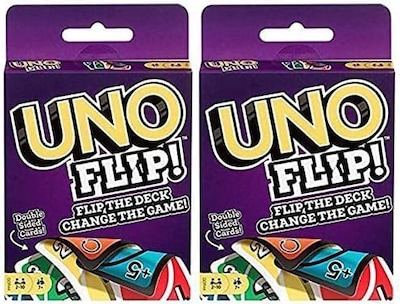 Foto 1 | Juego De Cartas Mattel Uno Flip Combo, Paquete De 2 Para Niños Mayores De 7 Años - Venta Internacional.