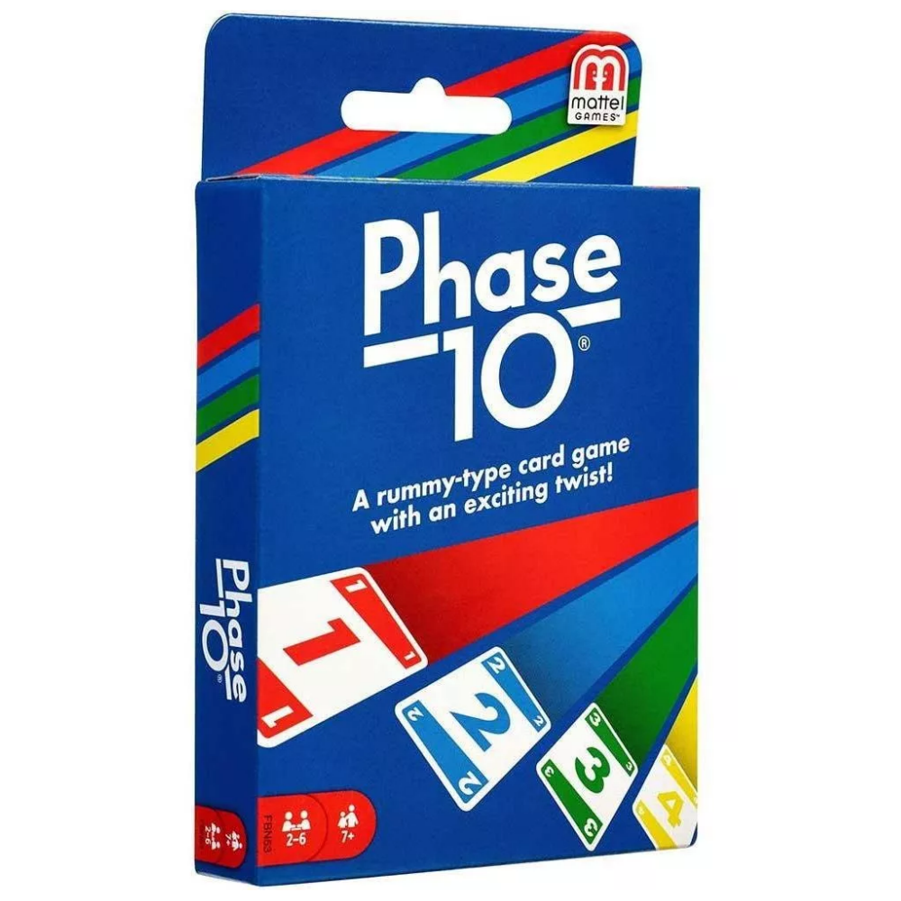 Foto 1 | Juego Phase 10 Cartas 2 A 6 Jugadores Mattel De Mesa Baraja