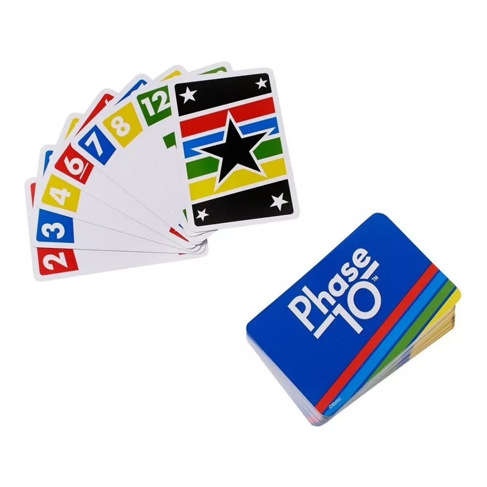 Foto 3 pulgar | Juego Phase 10 Cartas 2 A 6 Jugadores Mattel De Mesa Baraja