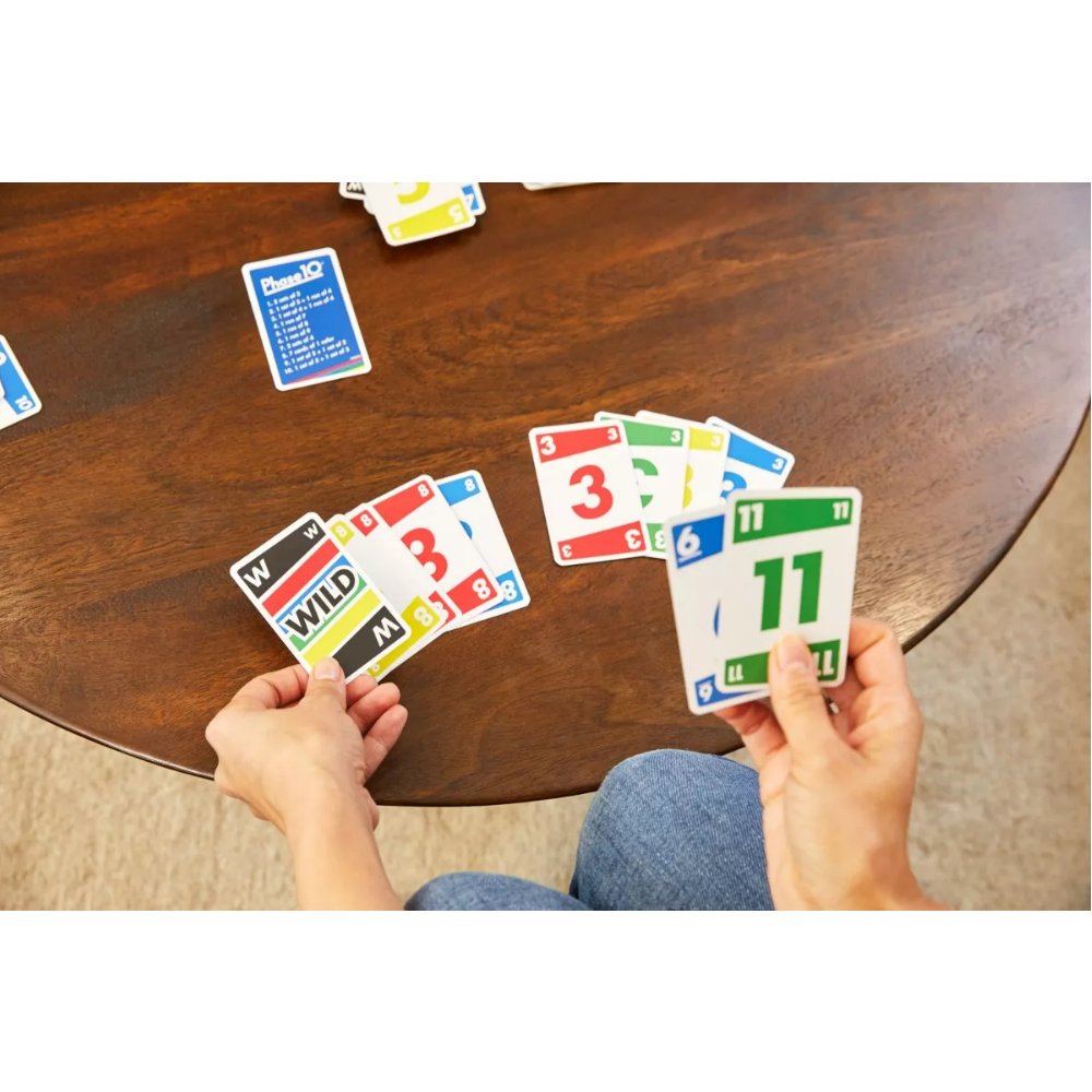 Foto 6 pulgar | Juego Phase 10 Cartas 2 A 6 Jugadores Mattel De Mesa Baraja