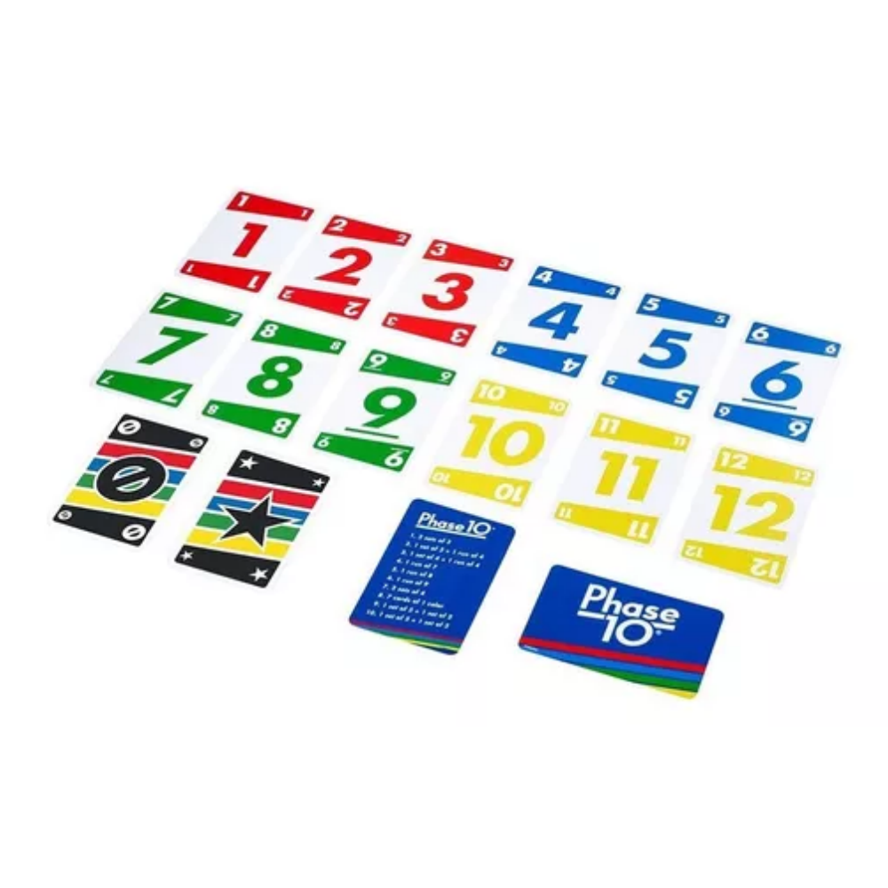 Foto 8 pulgar | Juego Phase 10 Cartas 2 A 6 Jugadores Mattel De Mesa Baraja
