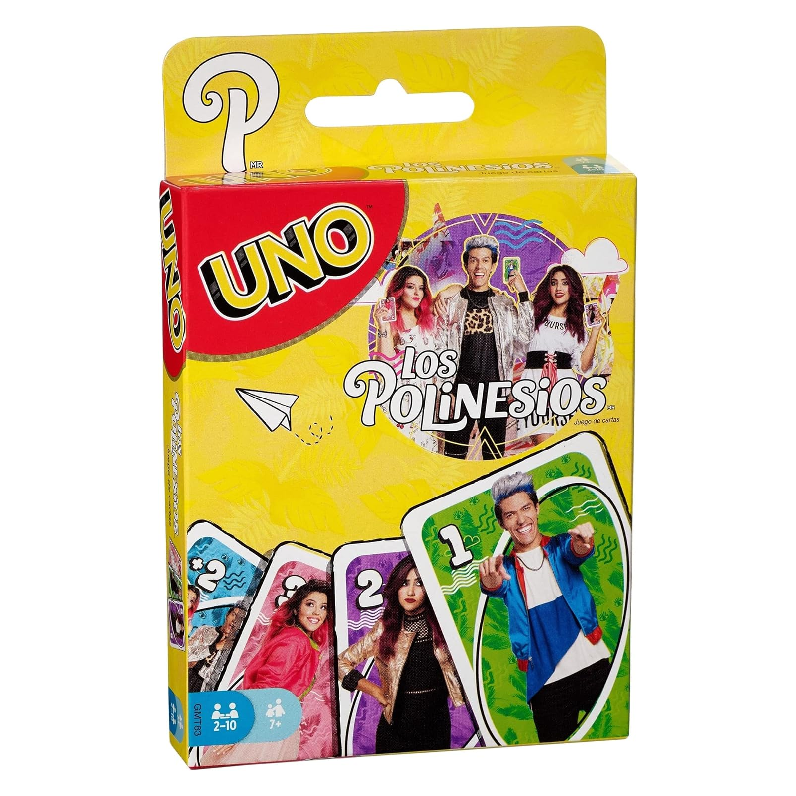 Foto 1 | Juego De Cartas Uno Los Polinesios Gmt83 Mattel