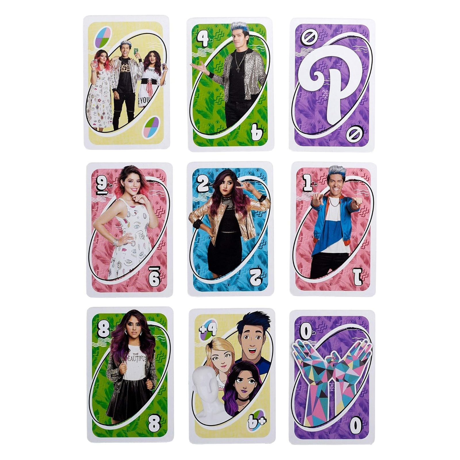 Foto 2 | Juego De Cartas Uno Los Polinesios Gmt83 Mattel