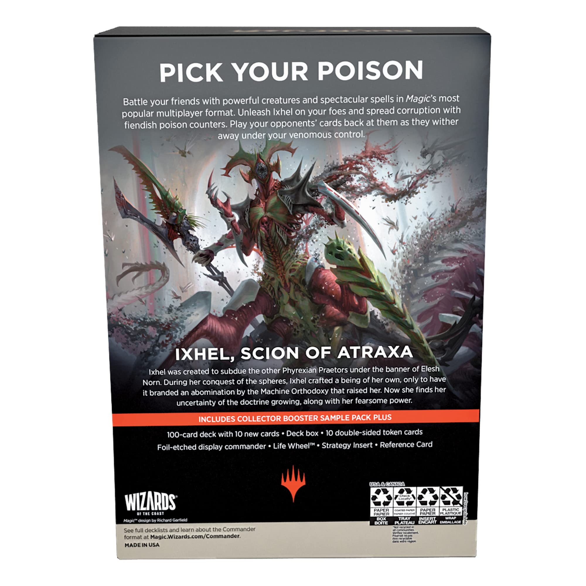 Foto 8 pulgar | Paquete De Refuerzo Commander Deck + Collector Magic The Gathering - Venta Internacional.