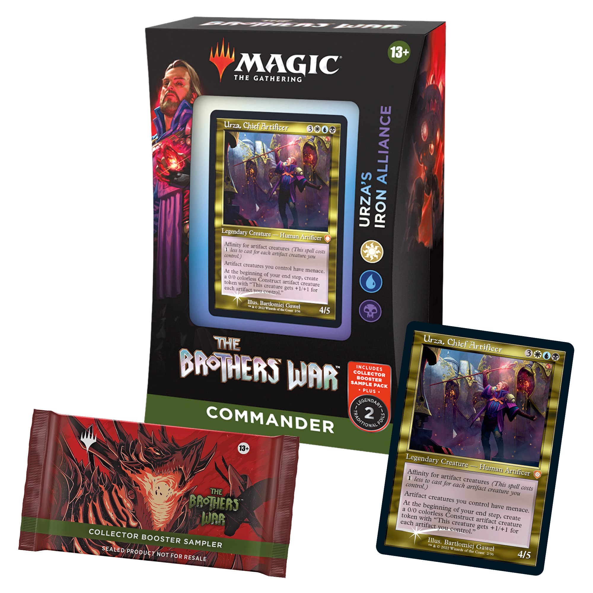 Foto 2 pulgar | Commander Deck Magic: The Gathering: La Alianza De Hierro De Urza - Venta Internacional.