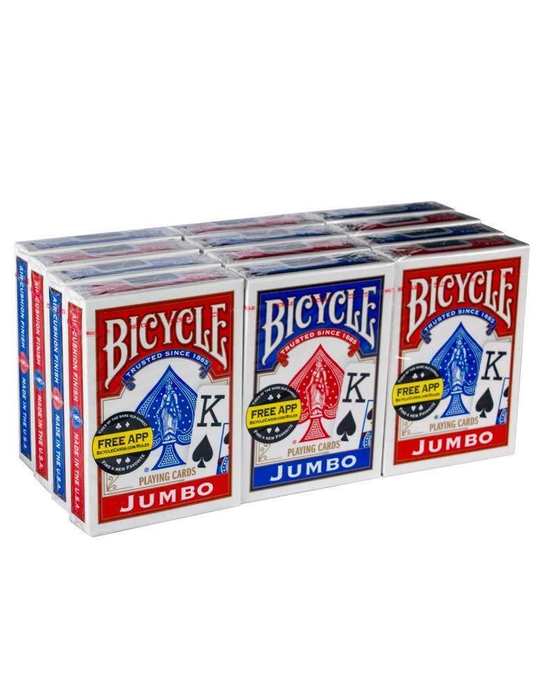 Foto 2 pulgar | Juego De Cartas Para Bicicleta, Póker, Tamaño Estándar, Jumbo Face Index - Venta Internacional.