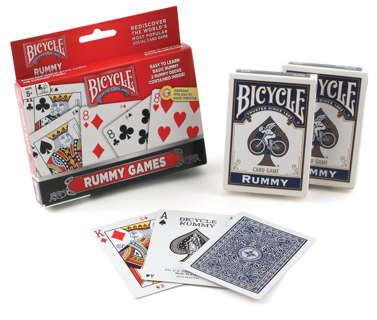 Foto 2 pulgar | Juegos De Cartas Bicycle Rummy De Primera Calidad - Venta Internacional.