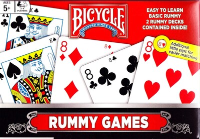 Foto 3 | Juegos De Cartas Bicycle Rummy De Primera Calidad - Venta Internacional.
