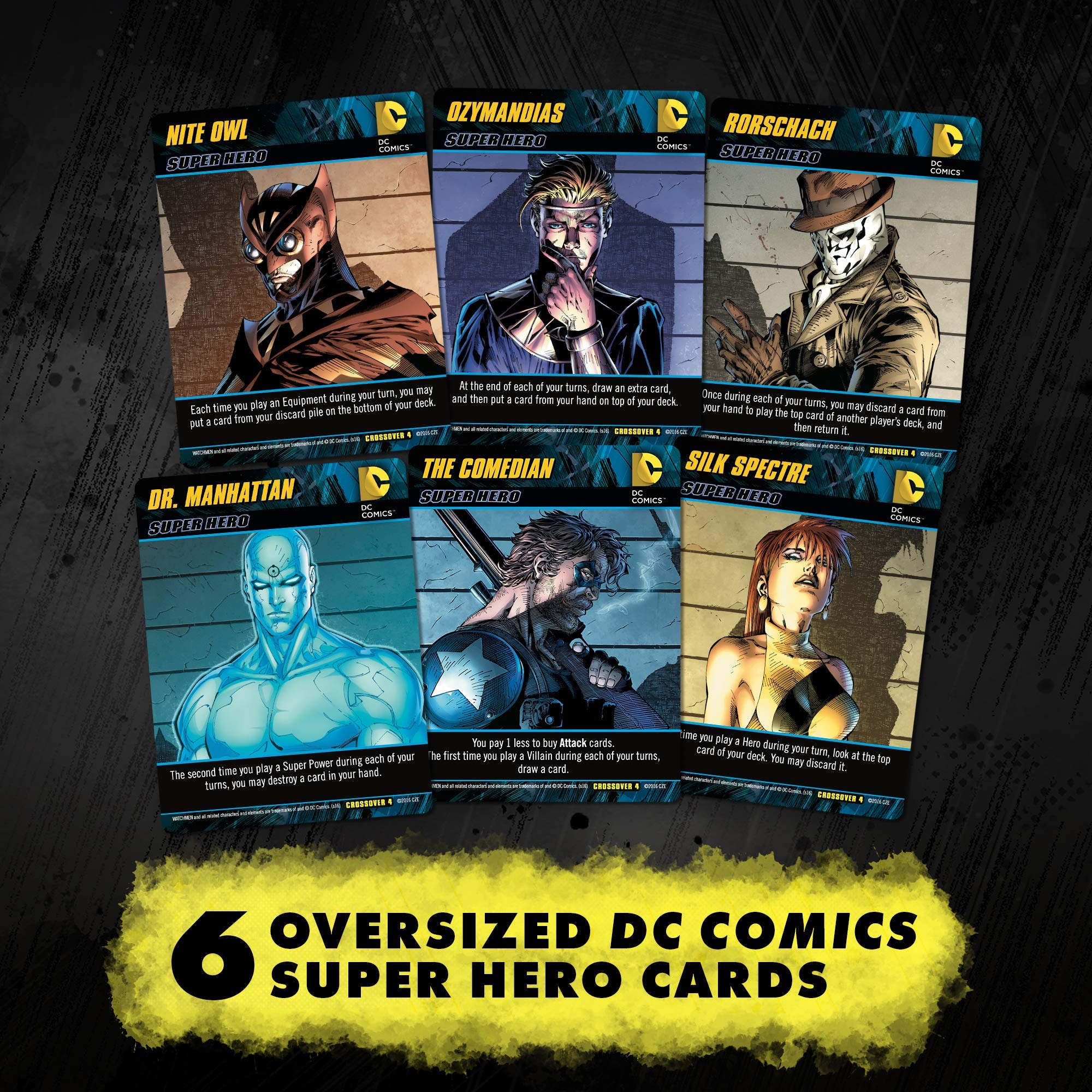 Foto 5 pulgar | Juego De Cartas Cryptozoic Dc Deck-building Watchmen Crossover - Venta Internacional.