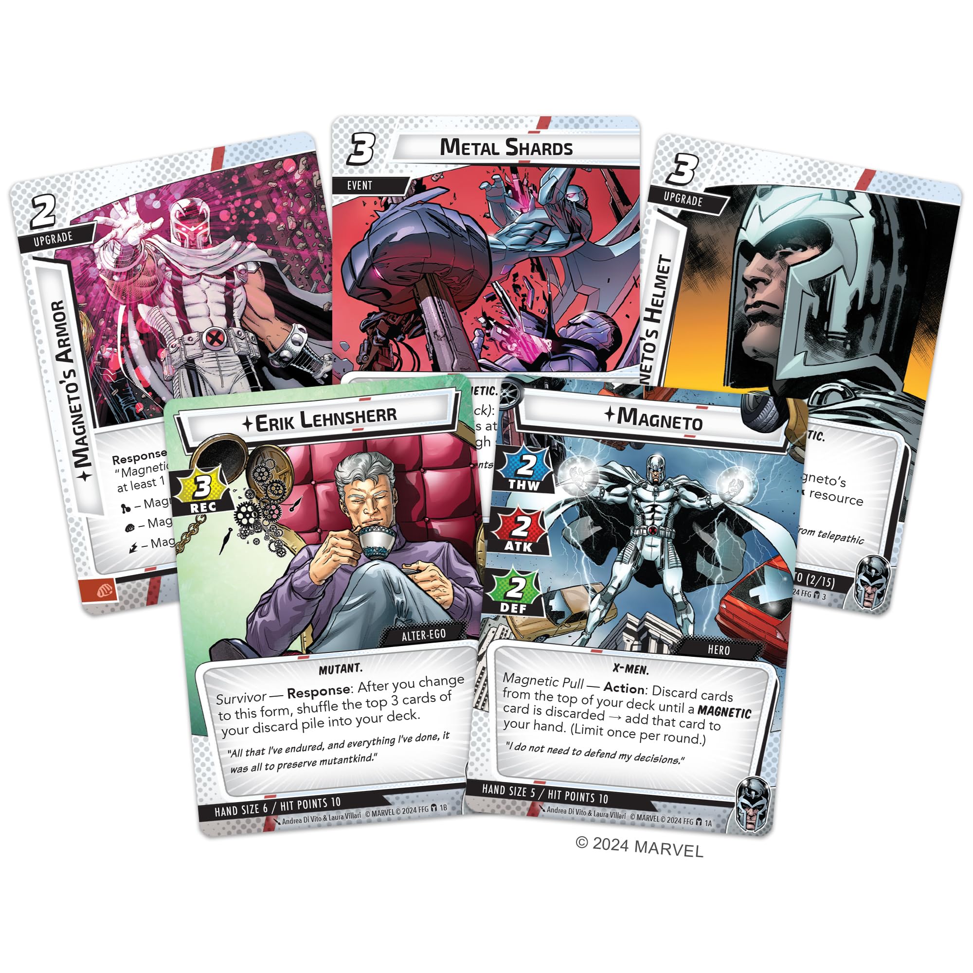 Foto 3 pulgar | Juego De Cartas Fantasy Flight Games Marvel Champions Magneto Pack - Venta Internacional.
