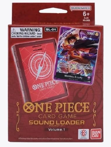 Foto 3 pulgar | Cargador De Tarjetas Bandai, Funda Tcg Sound Loader De Una Sola Pieza, Volumen 1 - Venta Internacional.