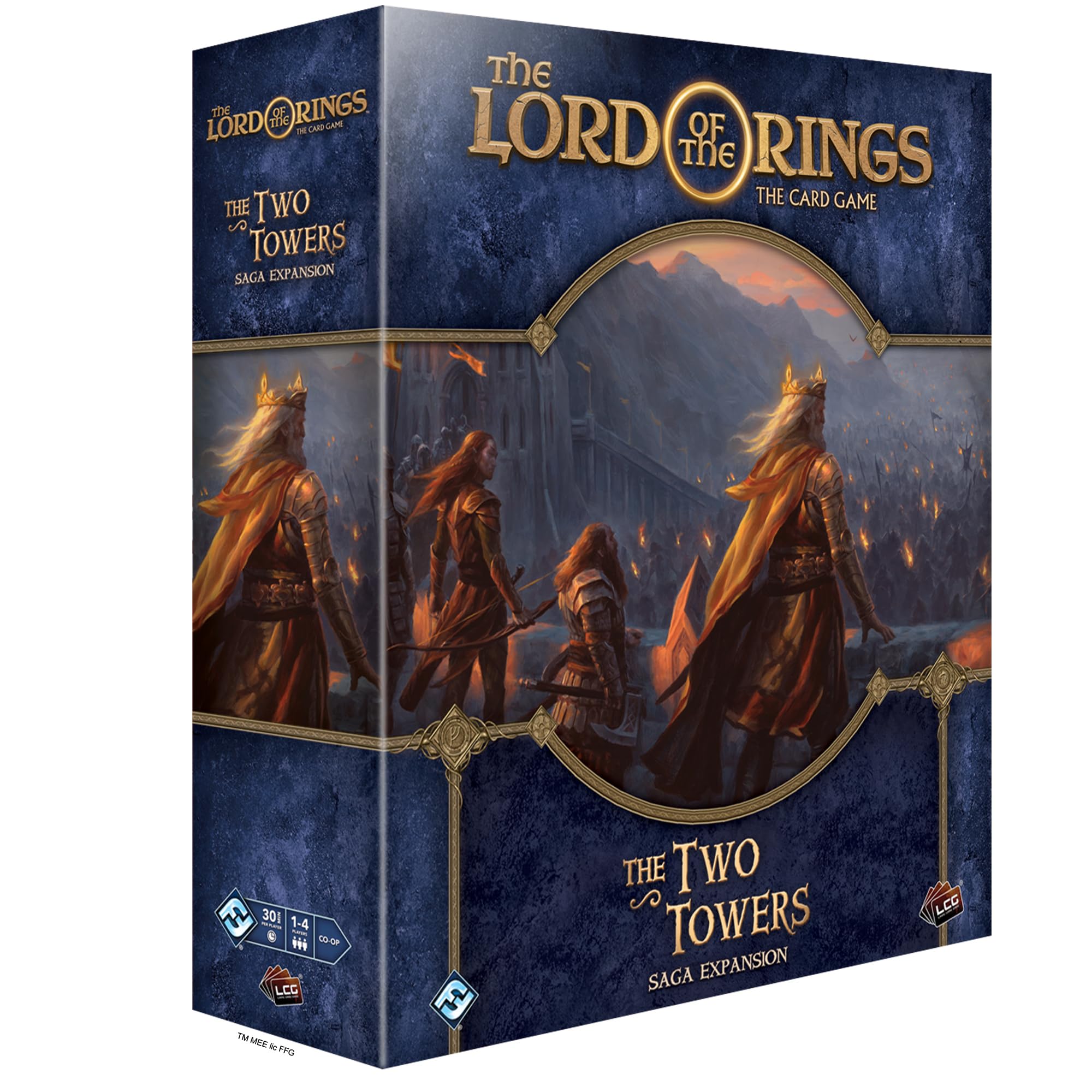 Juego De Cartas De Expansión El Señor De Los Anillos Las Dos Torres - Venta Internacional.