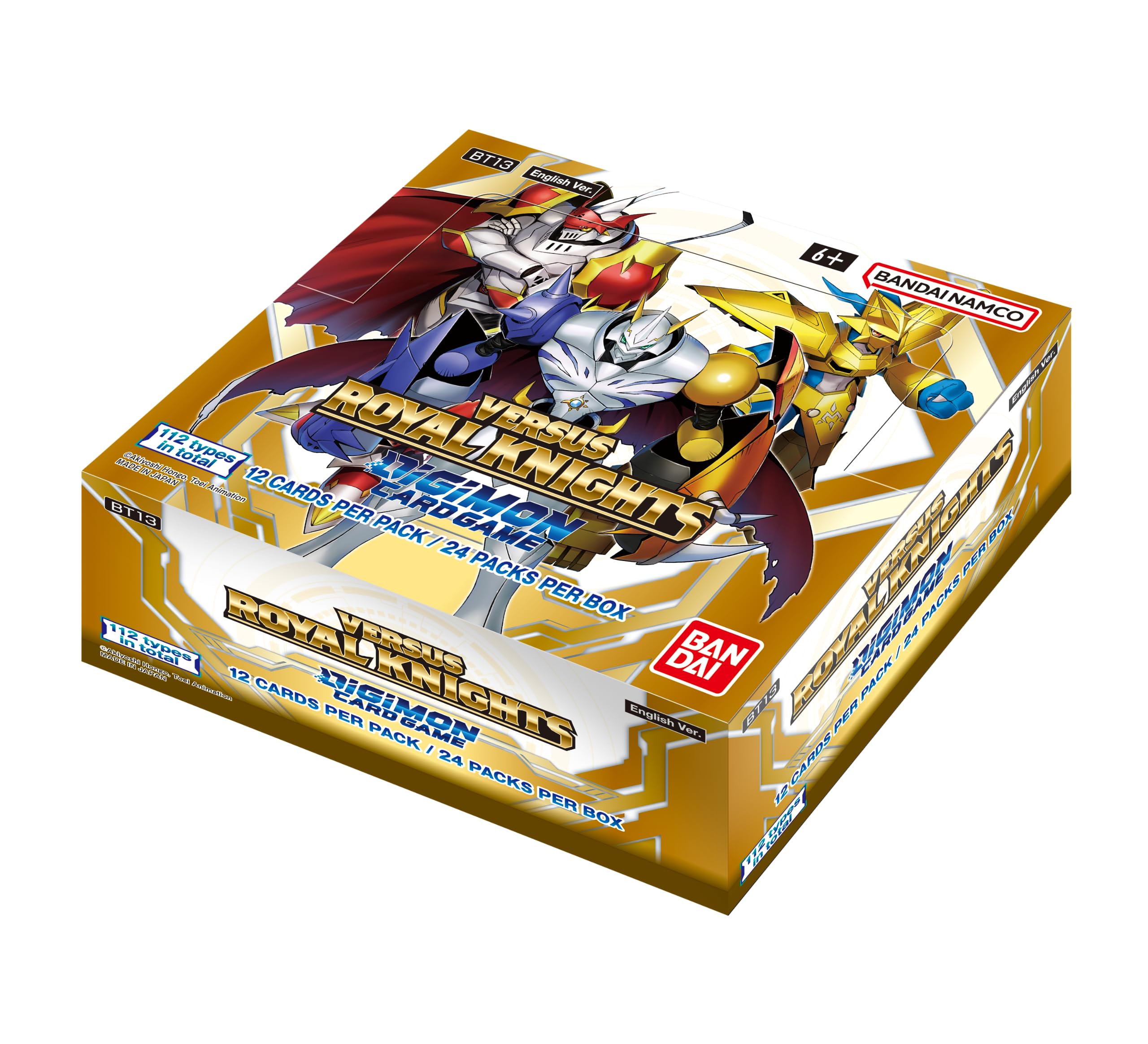 Foto 2 pulgar | Juego De Cartas Digimon Contra Royal Knights Booster Box - Venta Internacional.