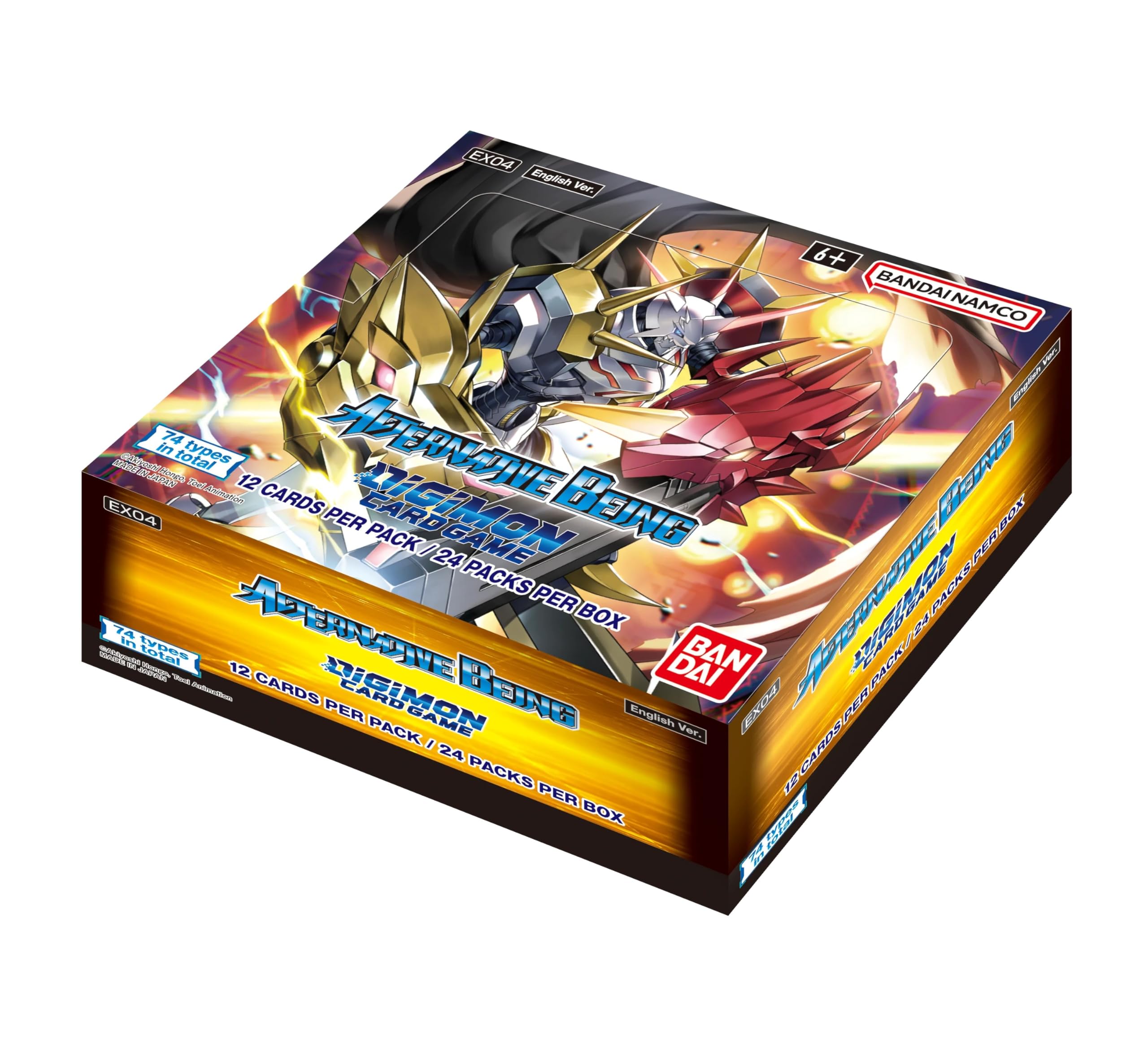 Juego De Cartas Coleccionables Bandai Digimon Alternative Being Ex04 - Venta Internacional.