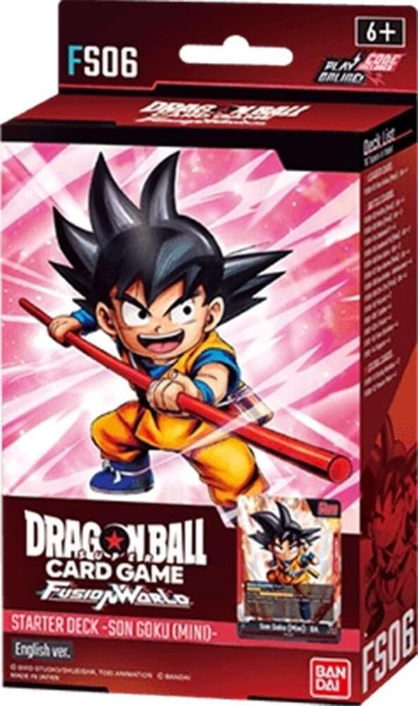 Foto 2 pulgar | Baraja De Inicio Dragon Ball Super Tcg Fusion World Son Goku - Venta Internacional.