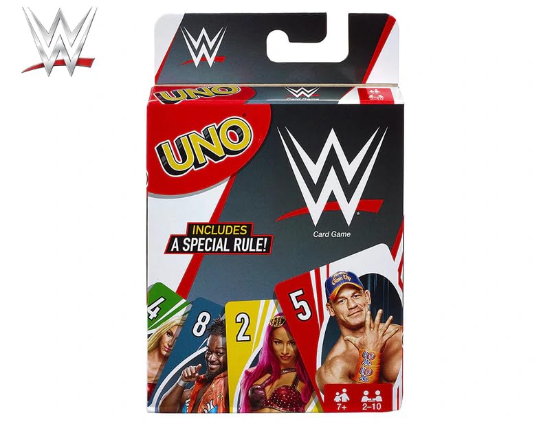 Foto 2 pulgar | Juego De Cartas Wwe Burier Un Mattel Games 112 Cartas Para Más De 7 Años - Venta Internacional.