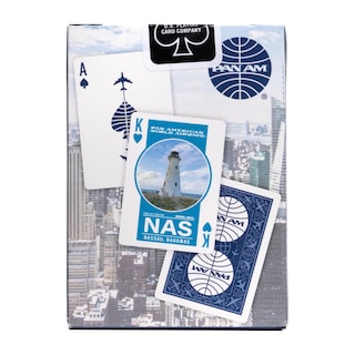 Foto 2 | Juego De Cartas Para Bicicleta Pan Am Air, Paquete De 2 Con Caja De Viaje - Venta Internacional.