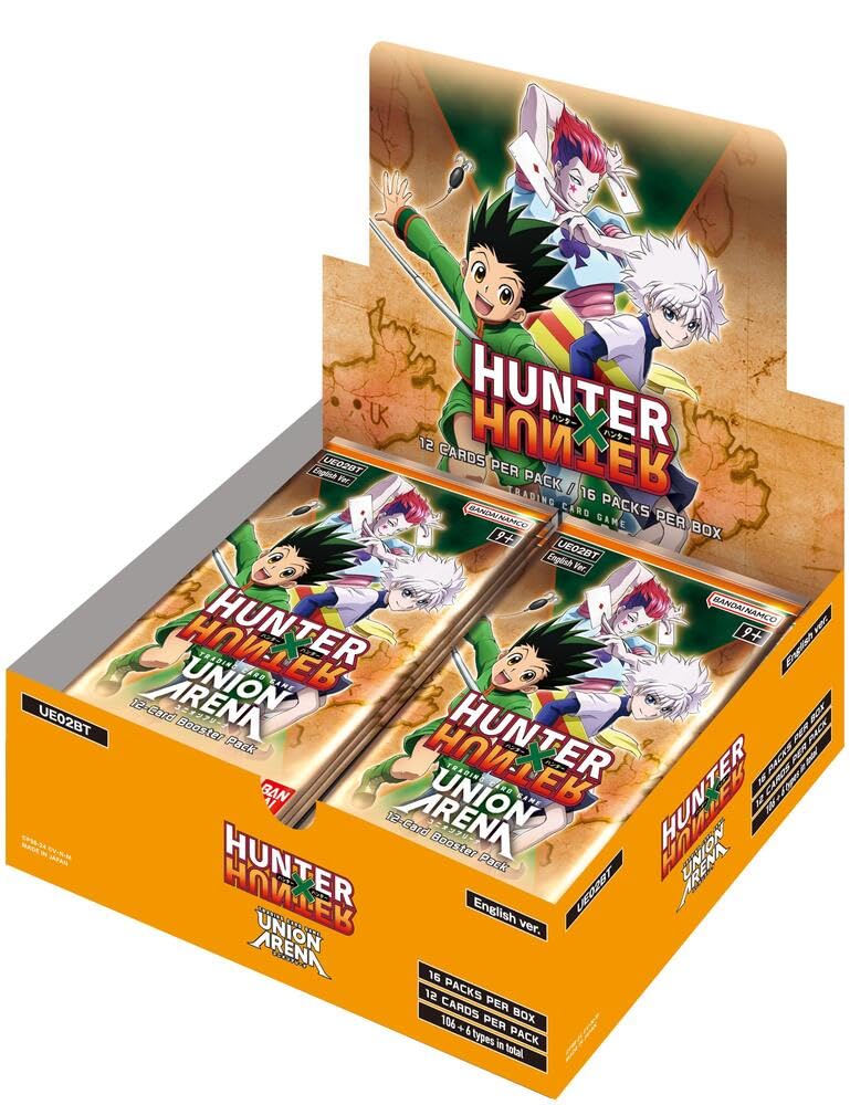 Juego De Cartas Coleccionables Booster Box Union Arena Hunter X Hunter - Venta Internacional.