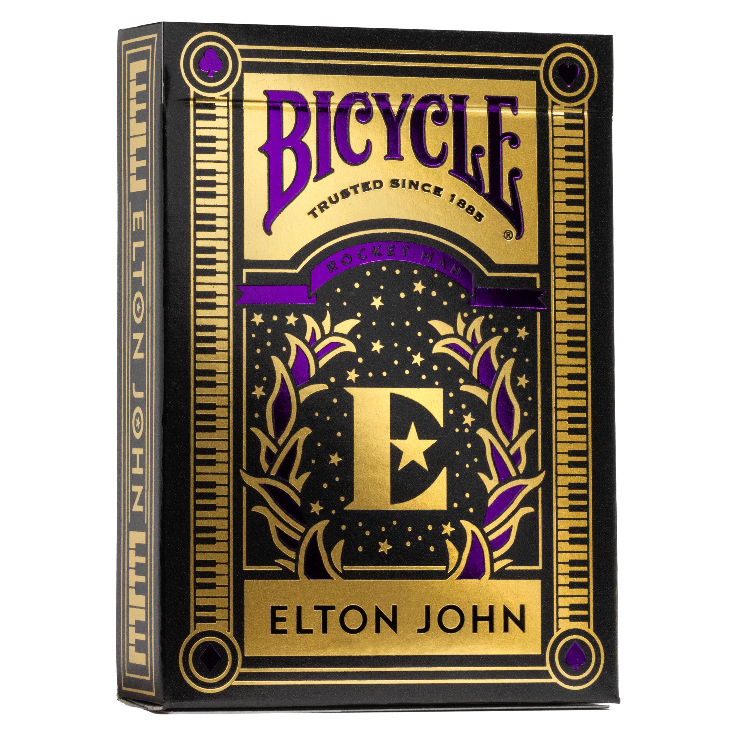 Foto 2 pulgar | Juego De Cartas Para Bicicleta Elton John Purple, 1 Baraja - Venta Internacional.