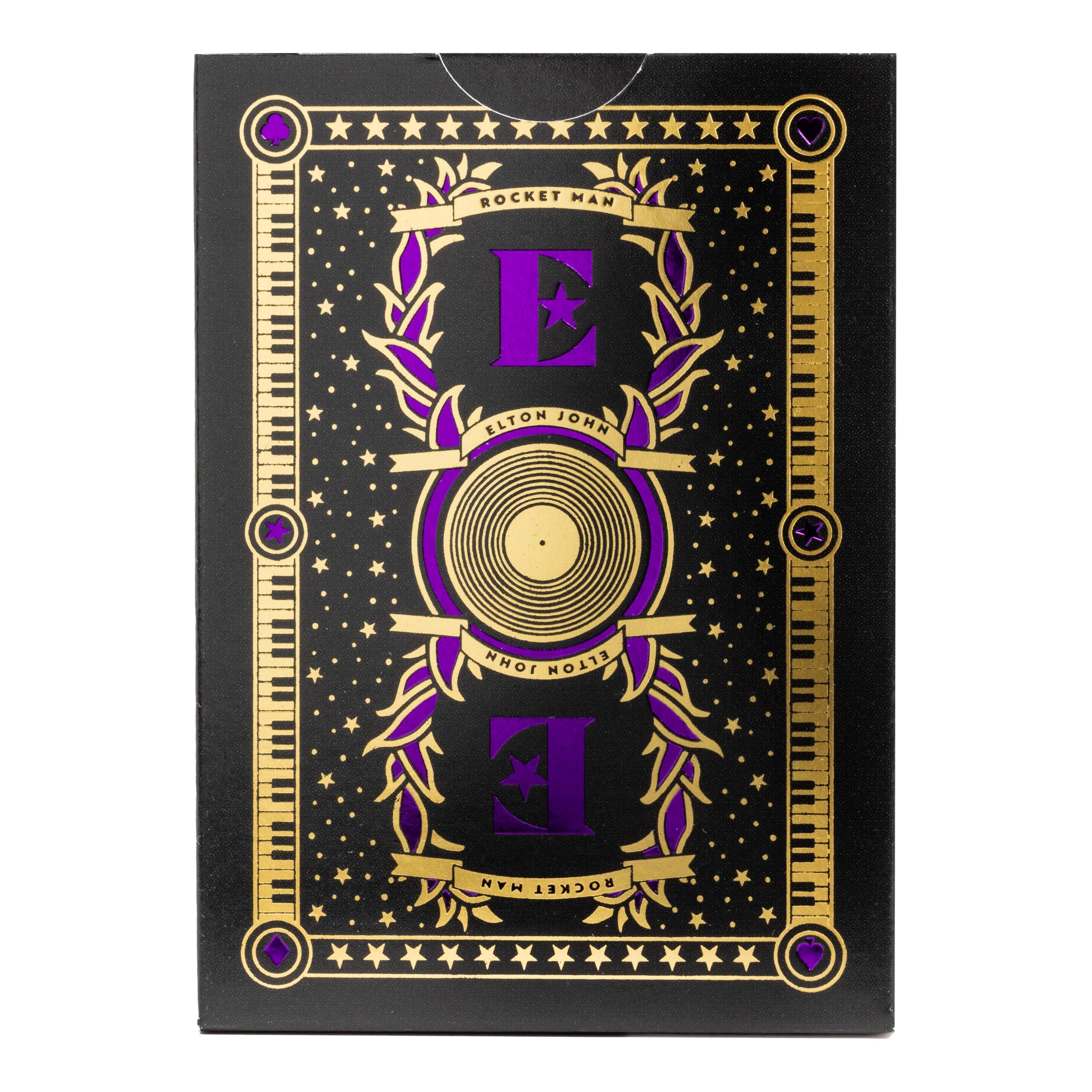 Foto 2 | Juego De Cartas Para Bicicleta Elton John Purple, 1 Baraja - Venta Internacional.