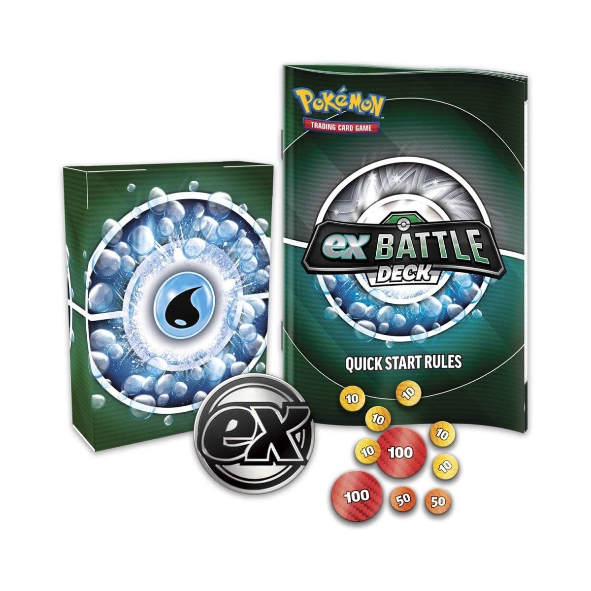 Foto 4 pulgar | Juego De Cartas Coleccionables Pokemon Greninja Ex Battle Deck - Venta Internacional.