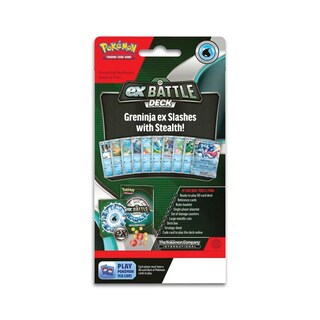Foto 5 | Juego De Cartas Coleccionables Pokemon Greninja Ex Battle Deck - Venta Internacional.
