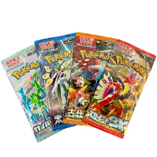 Foto 1 | Paquete De Refuerzo Japonés De Pokémon, Lote De 4 - Venta Internacional.