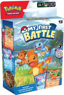 Foto 1 | Juego De Cartas Coleccionables Pokémon My First Battle Con Charmander & Squirtle - Venta Internacional.