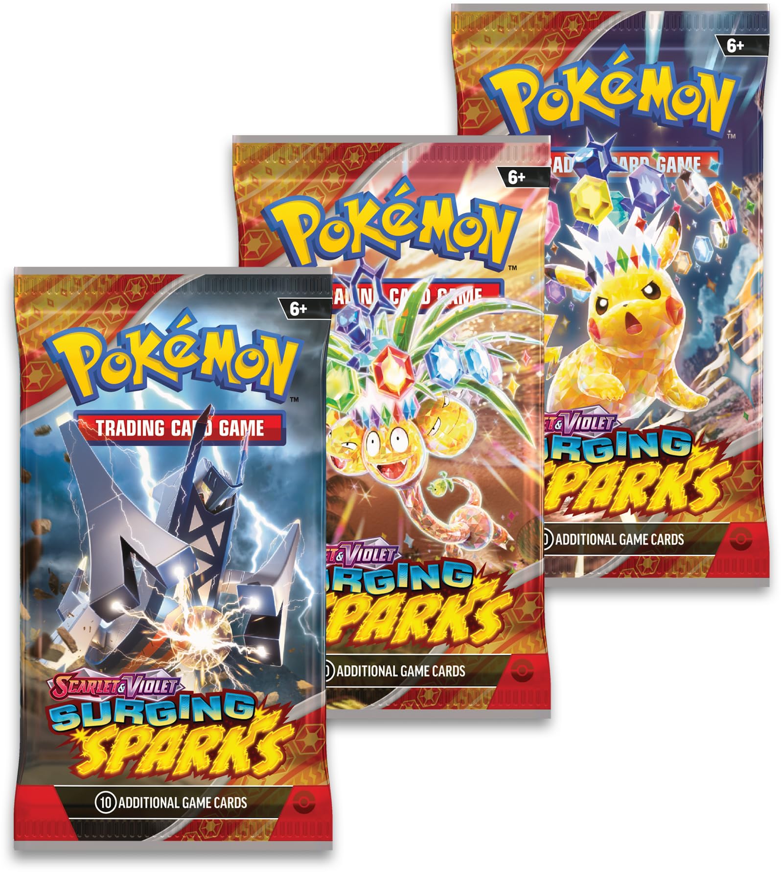 Foto 4 pulgar | Juego De Cartas Coleccionables Pokémon Scarlet & Violet Surging Sparks - Venta Internacional.