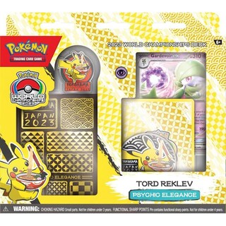 Foto 7 | Juego De Cartas Coleccionables Pokémon Tcg 2023: Campeonato Mundial - Venta Internacional.