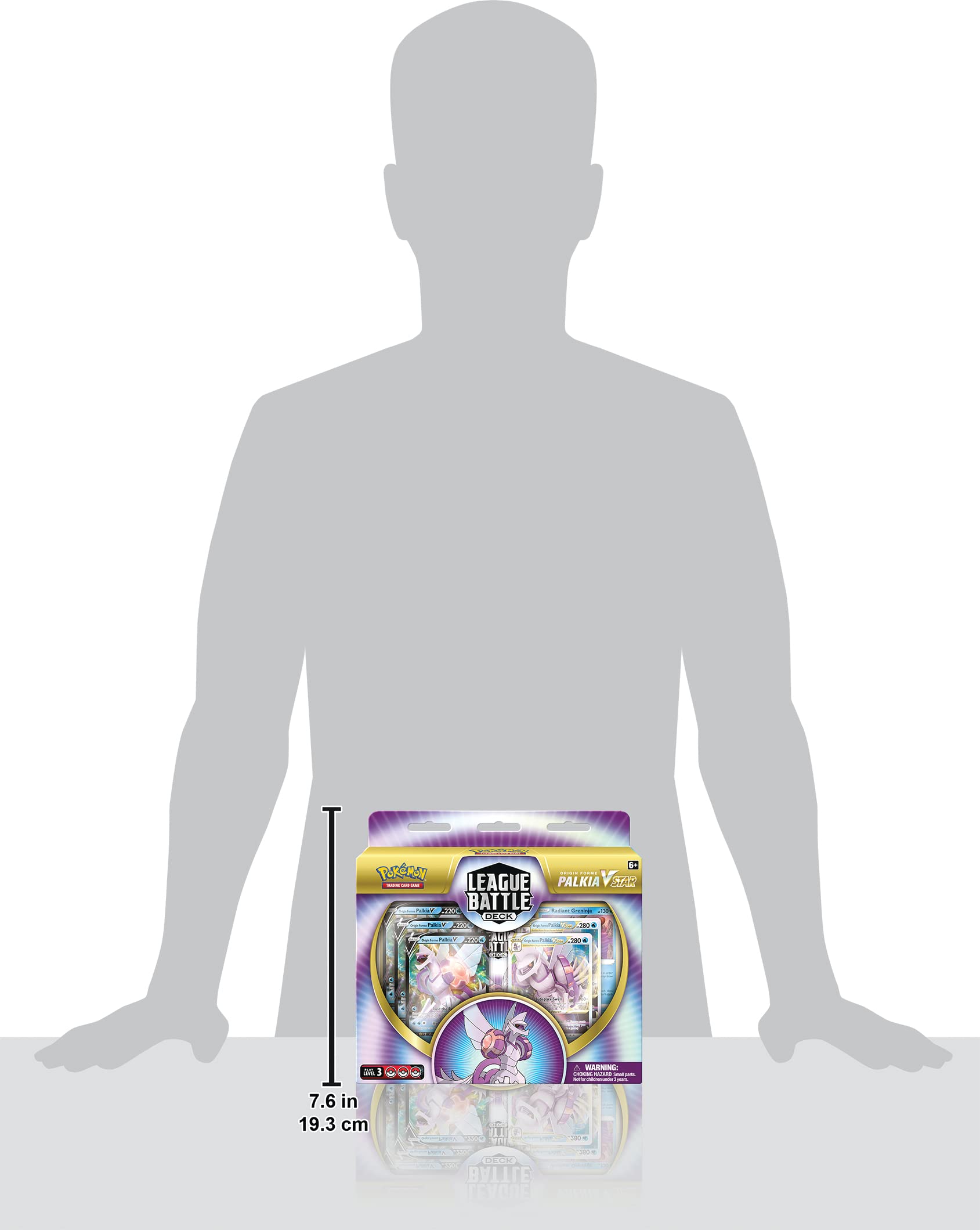 Foto 2 | Juego De Cartas Coleccionables Pokémon Origin Forme Palkia V - Venta Internacional.
