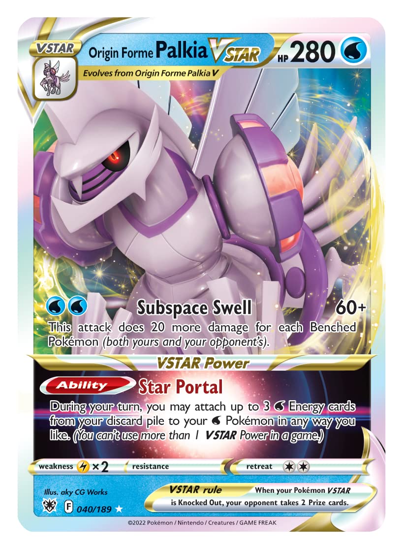 Foto 3 | Juego De Cartas Coleccionables Pokémon Origin Forme Palkia V - Venta Internacional.