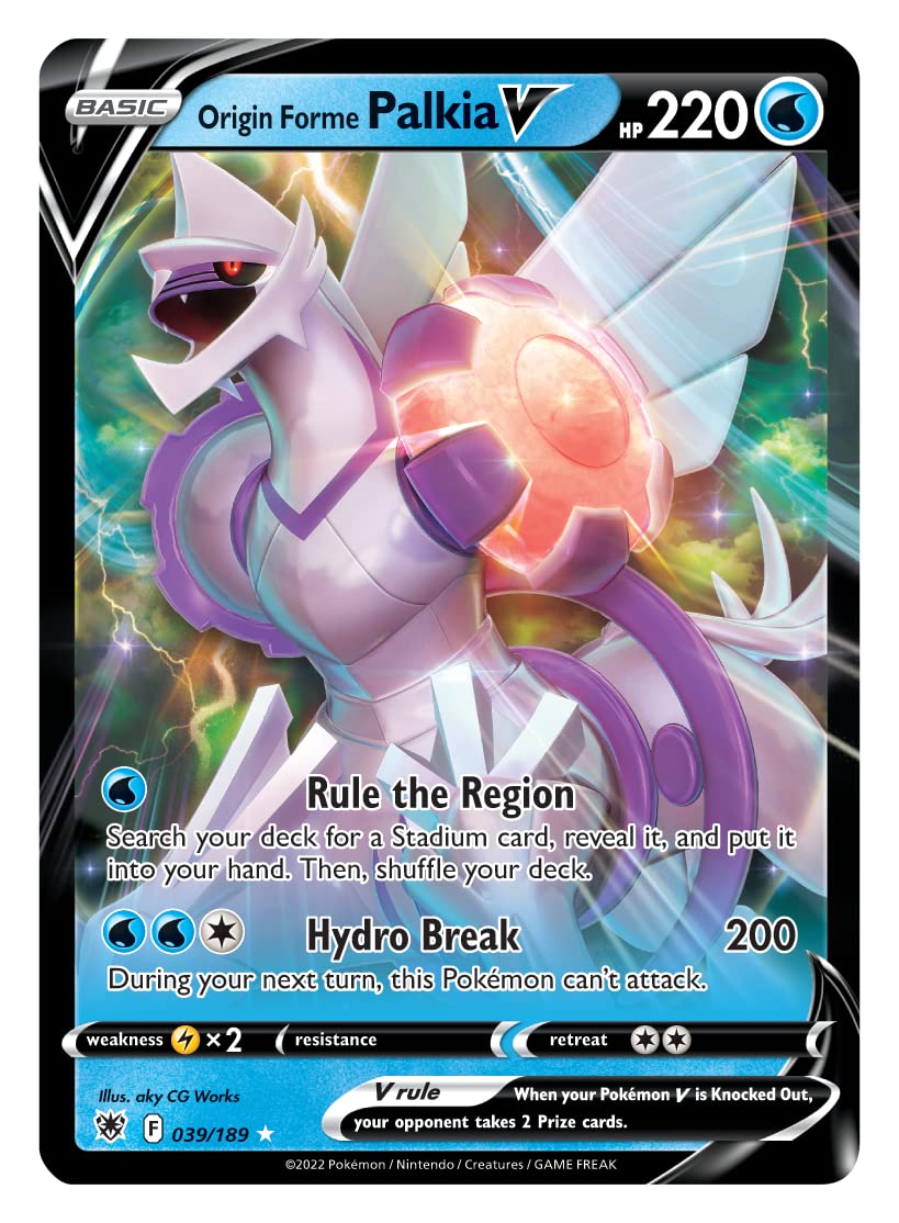 Foto 4 | Juego De Cartas Coleccionables Pokémon Origin Forme Palkia V - Venta Internacional.