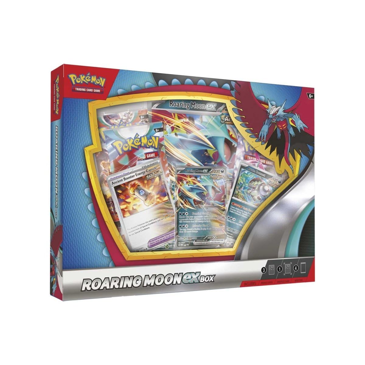 Pokémon Tcg Roaring Moon O Iron Valiant Ex Box (aleatorio) - Venta Internacional.