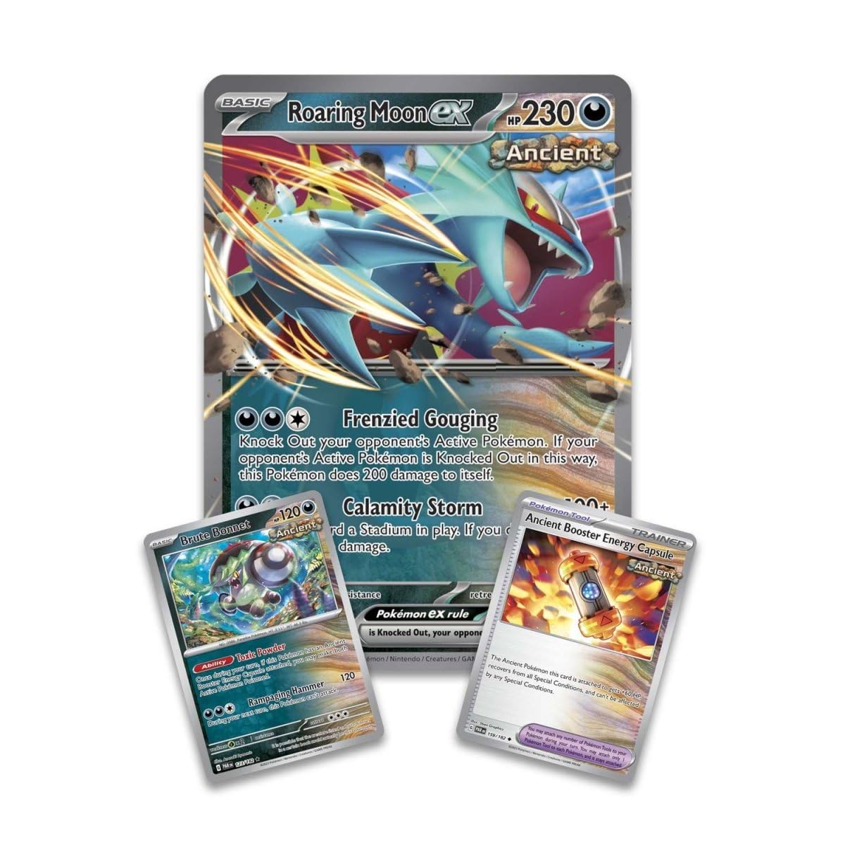 Foto 2 | Pokémon Tcg Roaring Moon O Iron Valiant Ex Box (aleatorio) - Venta Internacional.