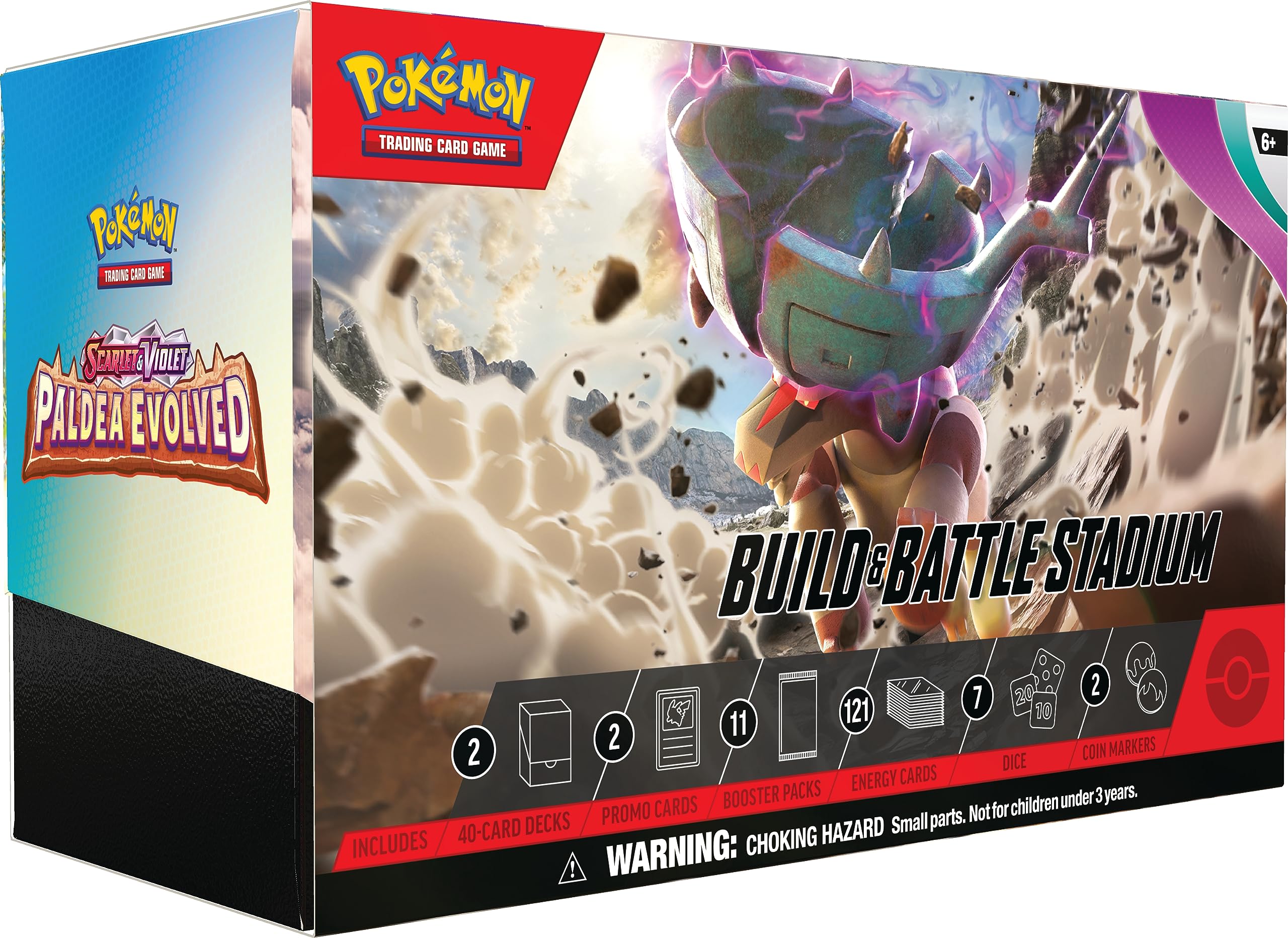 Foto 2 pulgar | Pokémon Tcg Scarlet Y Violet Paldea Evolucionaron: Construcción Y Batalla - Venta Internacional.