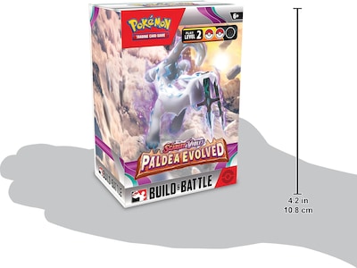 Foto 4 | Pokémon Tcg Scarlet Y Violet Paldea Evolucionaron: Construcción Y Batalla - Venta Internacional.